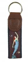 Key Fob - Vintage Mermaid 