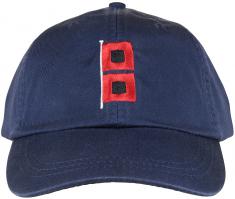 Baseball Hat - Hurricane Flags on Navy Blue