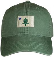 Baseball Hat - Maine Flag on Spruce