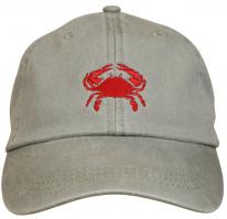 Baseball Hat - Red Crab on Stone