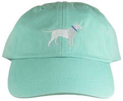 Baseball Hat - White Lab on Sea Foam