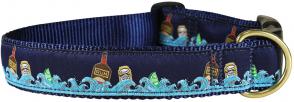 Dark and Stormy - 1.25-inch Ribbon Dog Collar