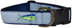 Dolphinfish - 1.25-inch Ribbon Dog Collar