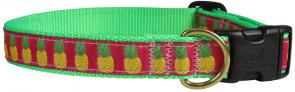 Pineapple - 1-inch Ribbon Dog Collar