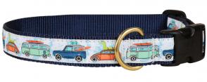 VW Bus - 1-inch Ribbon Dog Collar