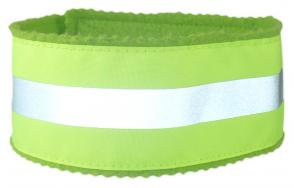 Safety Reflective Dog Collar - Lime Green