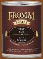 Fromms Canned Dog Food - Turkey Pate - 12.2oz