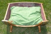 Wine Barrel Dog Bed - Large