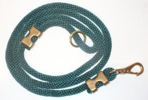 Nylon Dock Line Dog Leash - Green