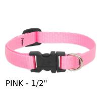 Lupine Dog Collar - Pink - 7 Sizes