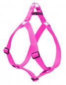 Step In Dog Harness - Nylon Strap - Pink