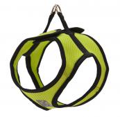 Step-In Dog Harness - Fabric - Lime Green