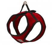 Step-In Dog Harness - Fabric - Red