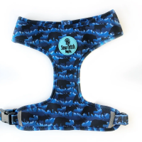 Neoprene Dog Harness - Blue Moose