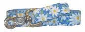 Daisies Dog Leash - Blue